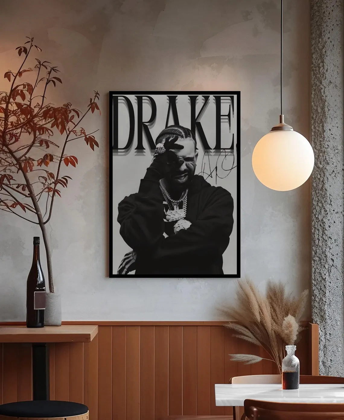 Timeless Drake Portrait Poster
