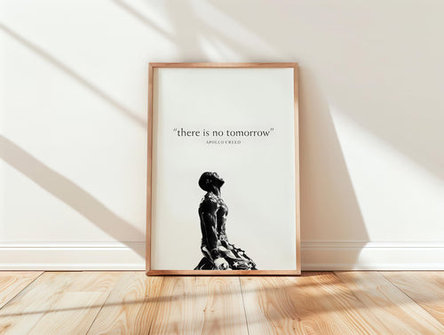 Apollo Creed Quote Poster