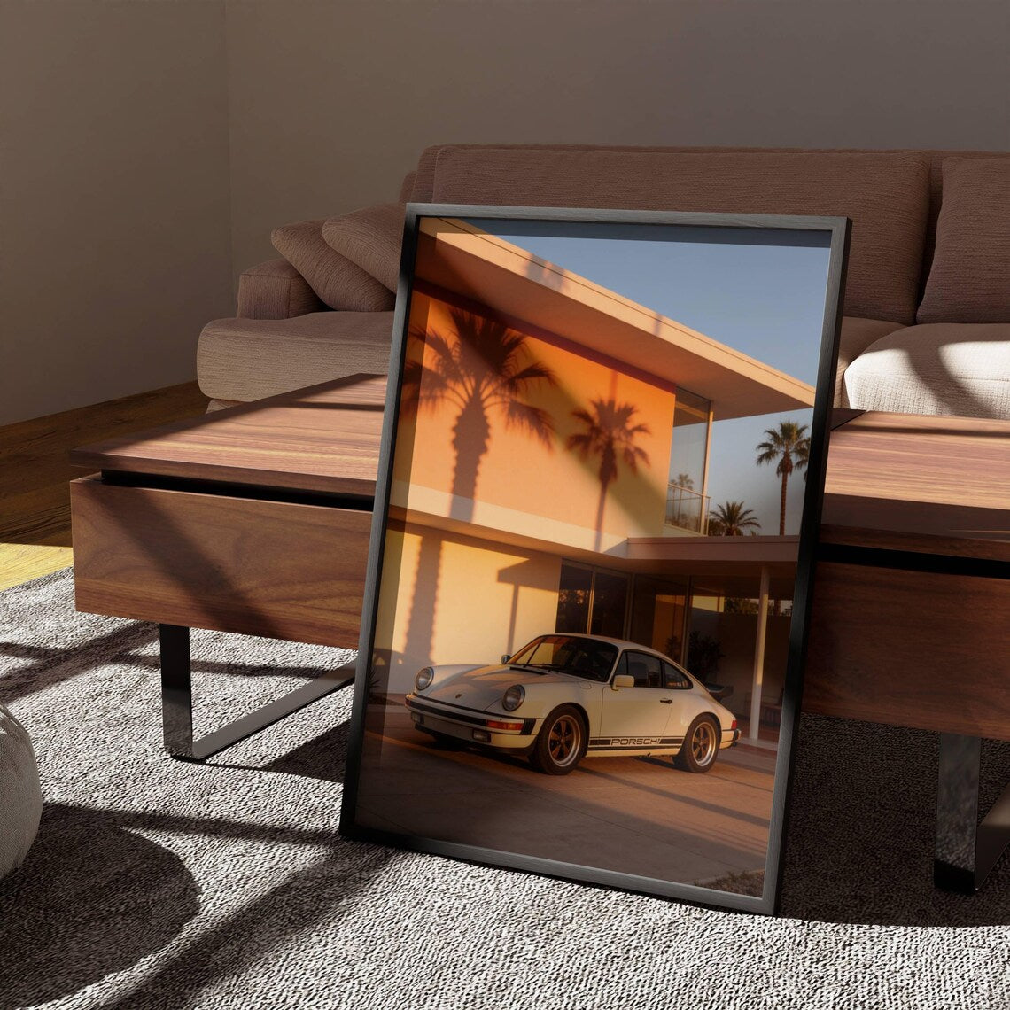 Classic Porsche Poster