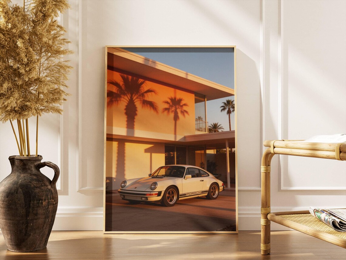 Classic Porsche Poster