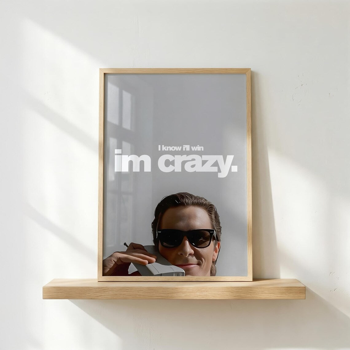 im crazy poster