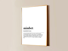 Mindset Quote Print
