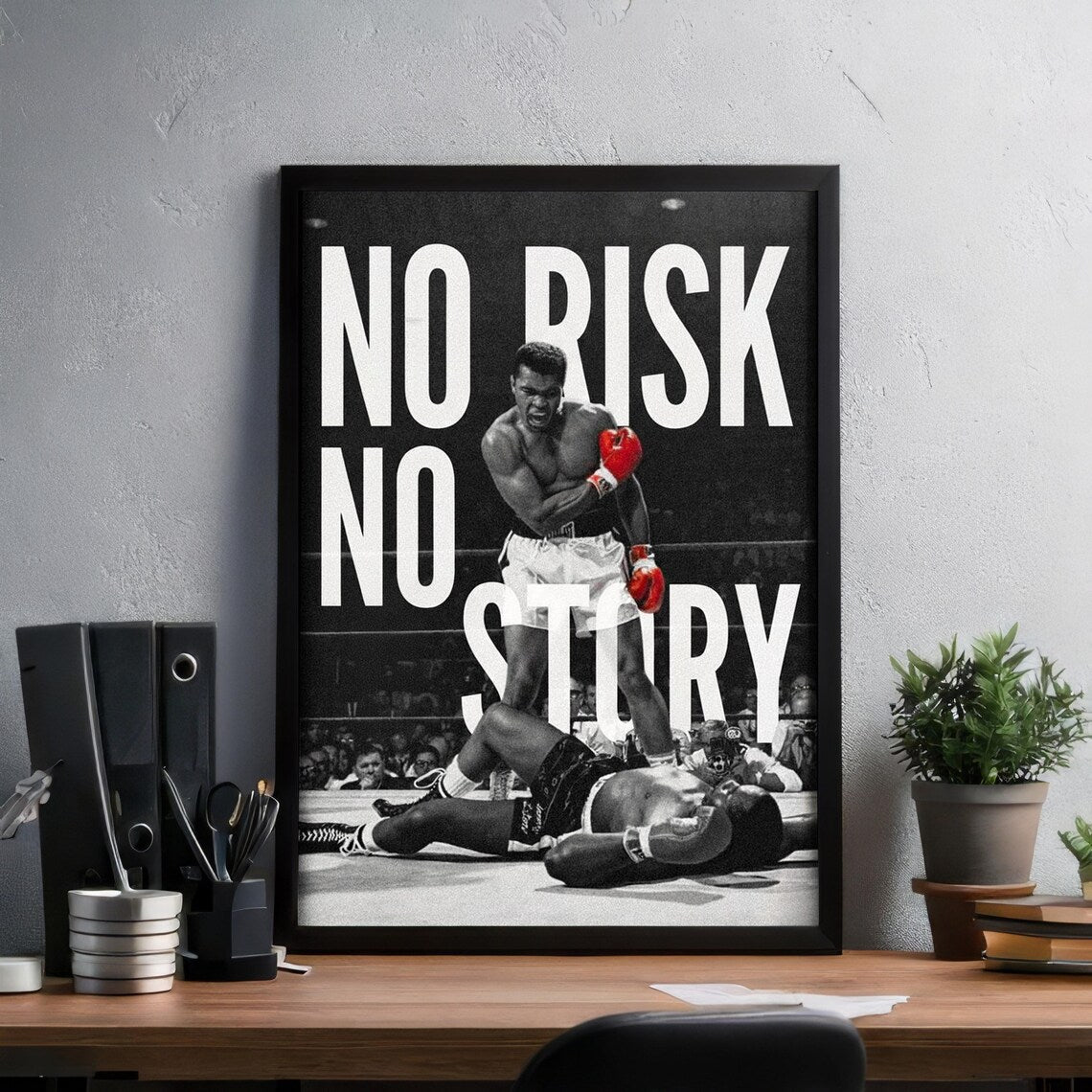 NO RISK NO STORY Poster