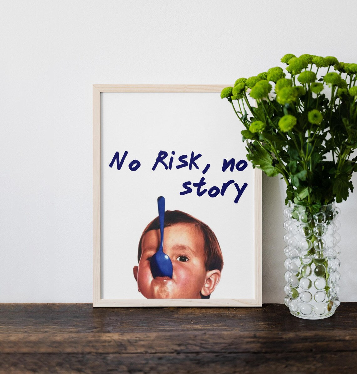 No Risk No Story Poster