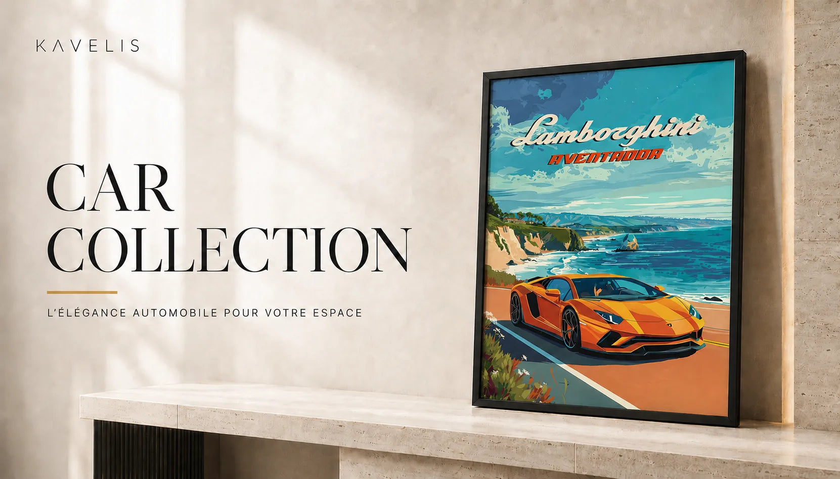 Collection de posters automobile Kavelis