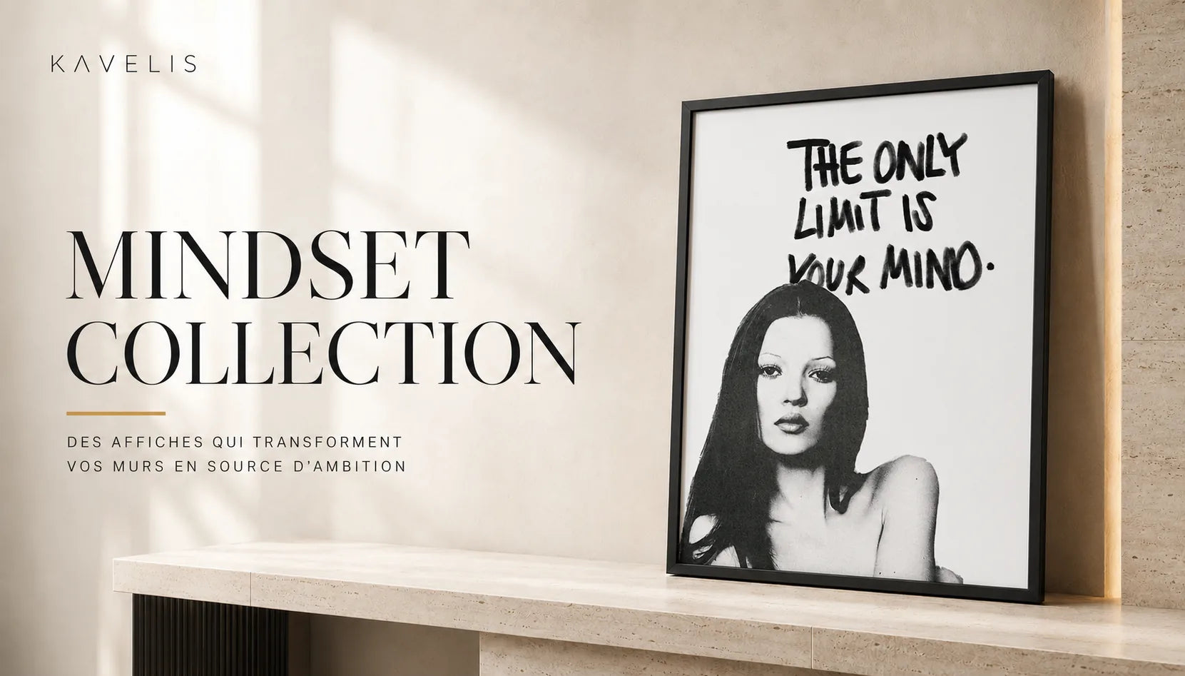 Collection de posters mindset Kavelis
